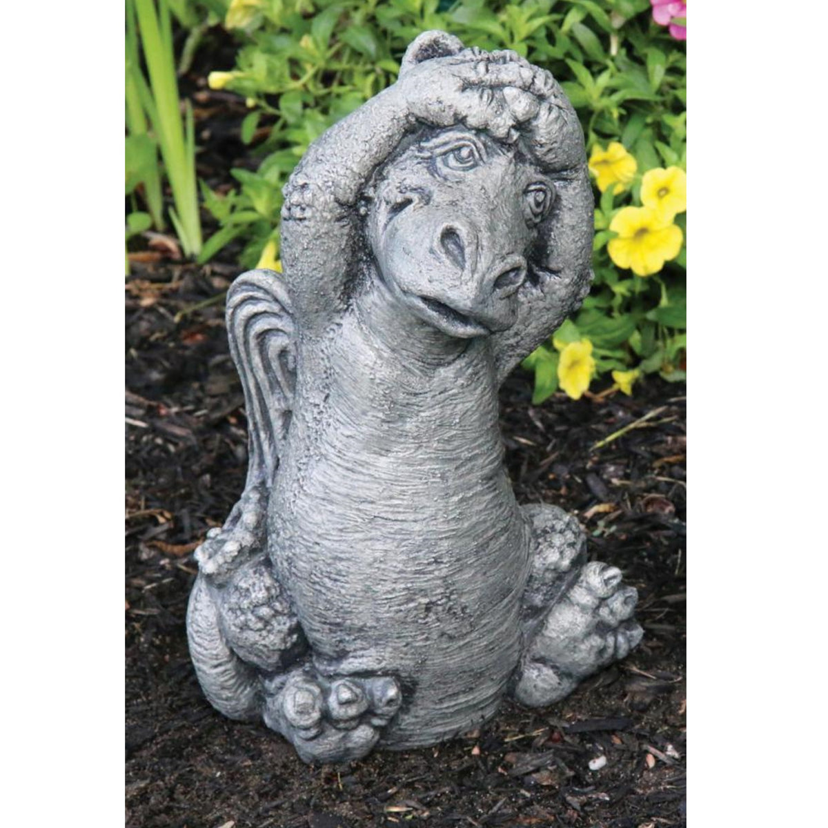 Lil Dragon - Stretch Statue, 11.25in - Floral Acres Greenhouse & Garden Centre
