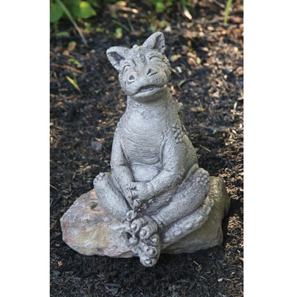 Lil Dragon - Take a Seat Statue, 12in - Floral Acres Greenhouse & Garden Centre