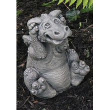 Load image into Gallery viewer, Lil Dragon - Too Much Noise Statue, 10.25in - Floral Acres Greenhouse &amp; Garden Centre
