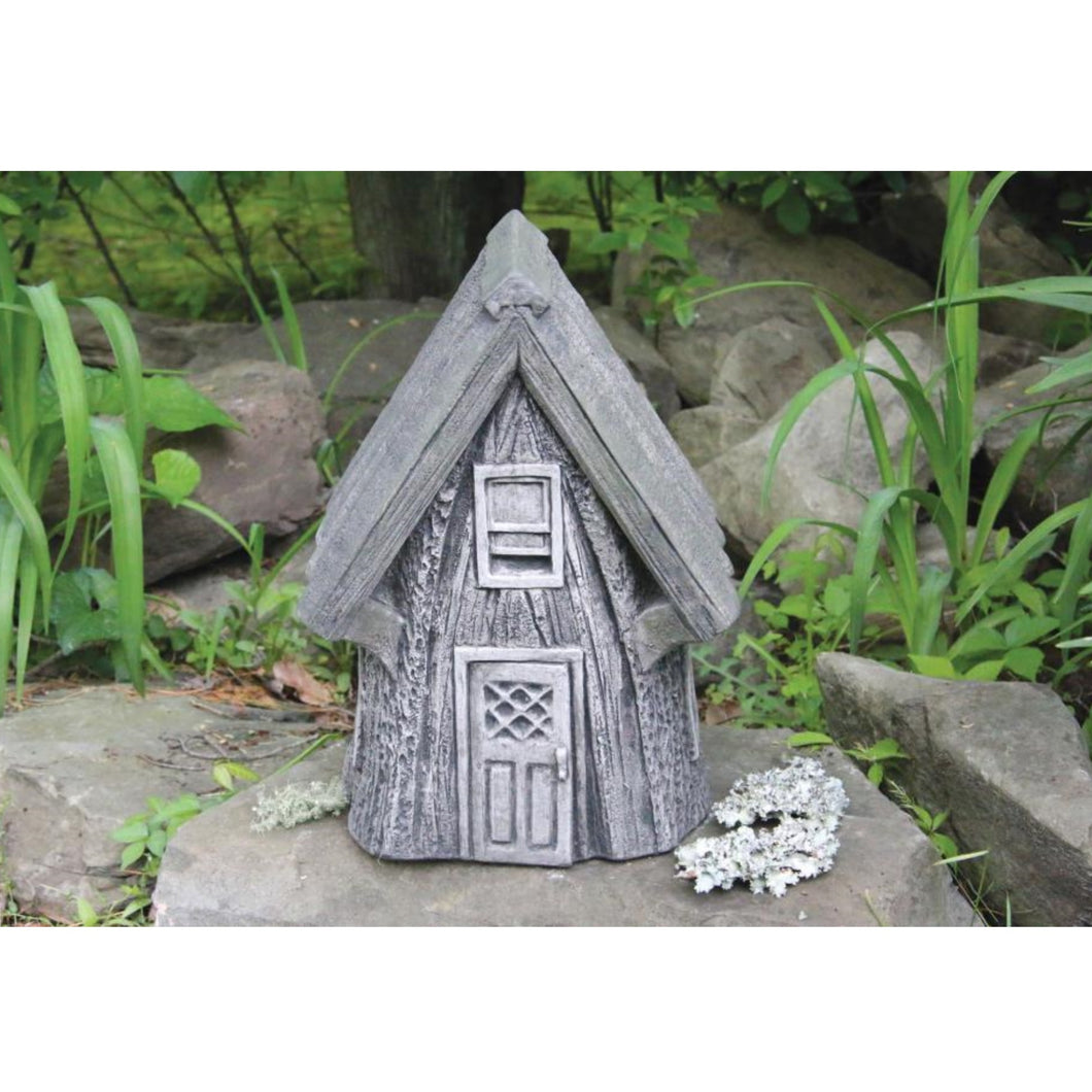 Whispering Woods - Tree Stump Cement Decor, 15.5in - Floral Acres Greenhouse & Garden Centre