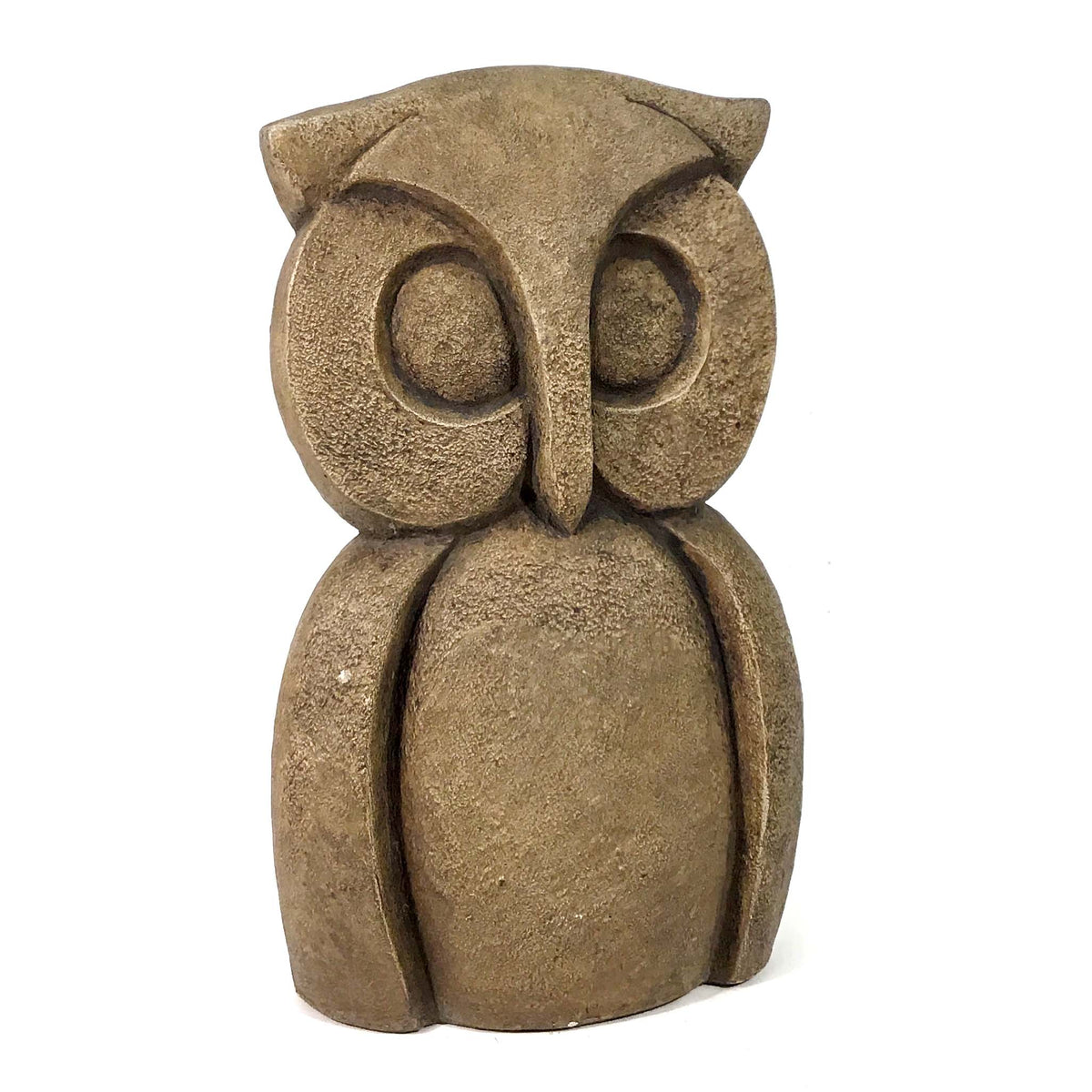 Contemporary Owl Statue, 16in