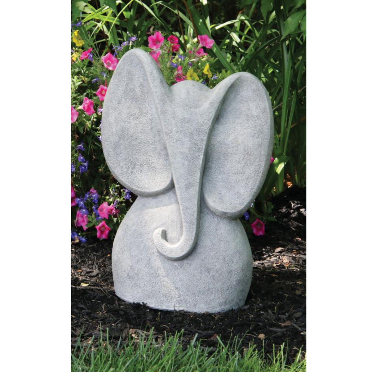 Contemporary Elephant Statue, 16in - Floral Acres Greenhouse & Garden Centre