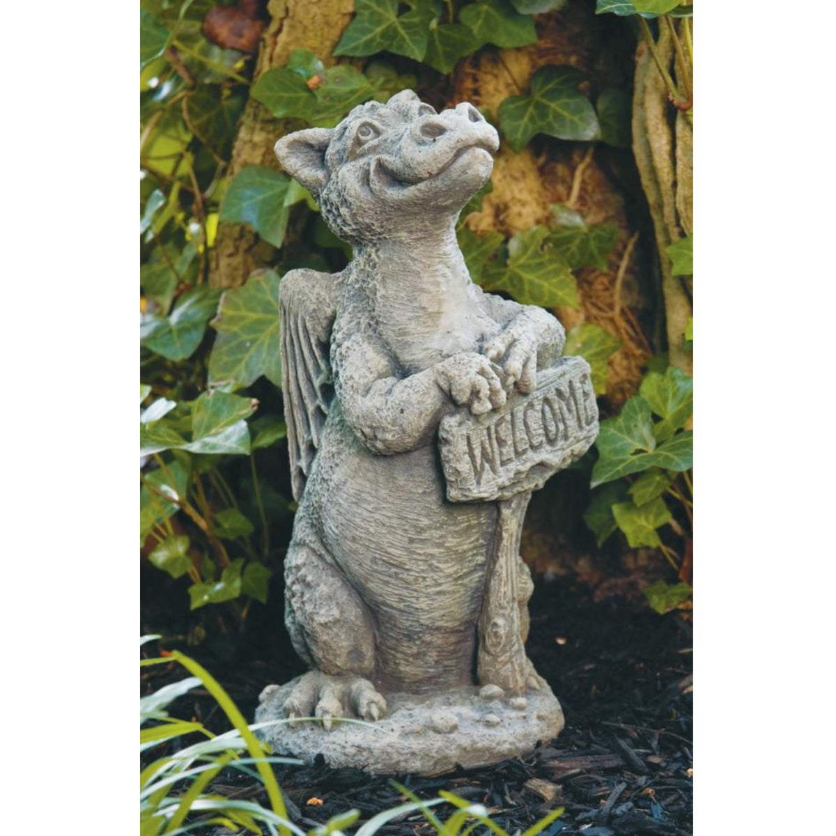 Lil Dragon - Grinsey Statue, 13in - Floral Acres Greenhouse & Garden Centre