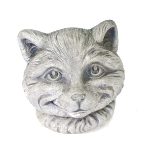 Cat Face Statue, 7in