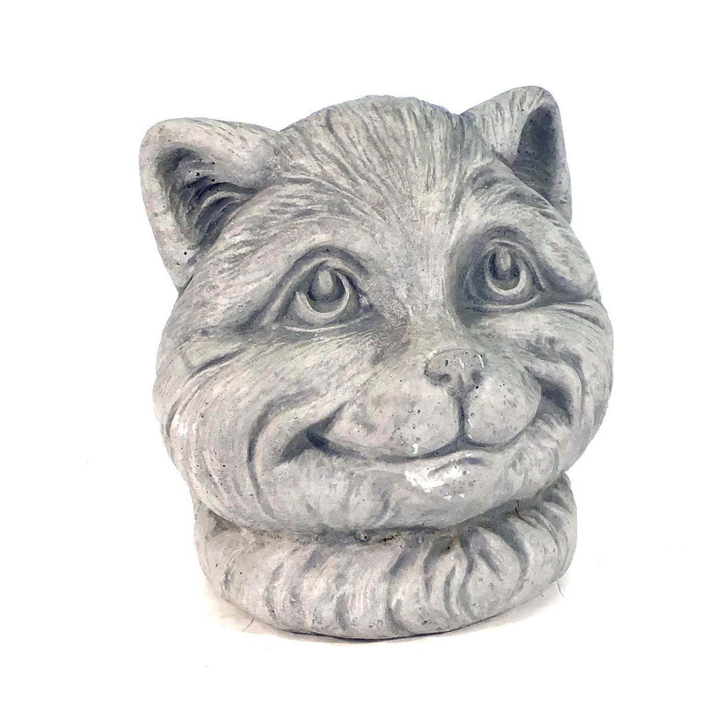 Cat Face Statue, 7in