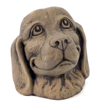 Load image into Gallery viewer, Dog Face Statue, 7in
