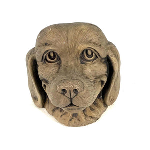 Dog Face Statue, 7in