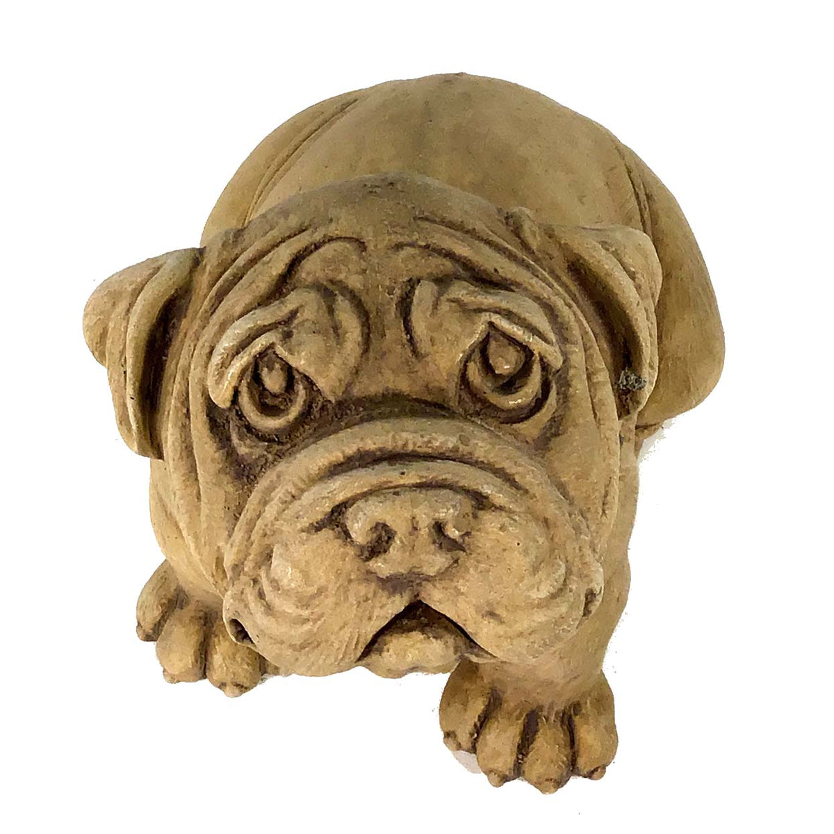 Pug Puppy Statue, 10.5in