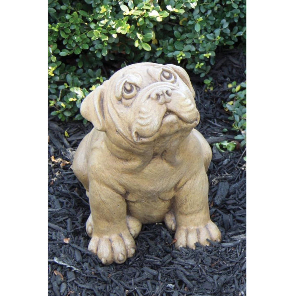 Pug Puppy Statue, 10.5in - Floral Acres Greenhouse & Garden Centre
