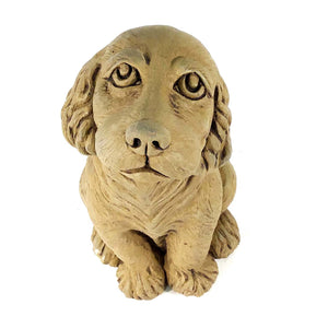 Cocker Spaniel Puppy Statue, 12.75in