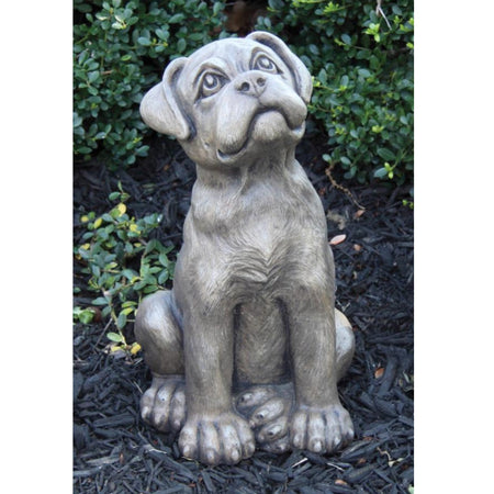 Boxer Puppy Statue, 12.75in - Floral Acres Greenhouse & Garden Centre