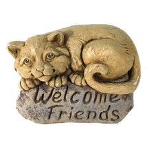 Load image into Gallery viewer, Felix Welcome Friends Statue, 10.25in
