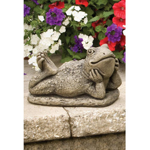 Herbert the Frog Statue, 11.5in - Floral Acres Greenhouse & Garden Centre