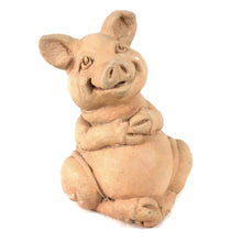 Load image into Gallery viewer, Peaches the Pig Statue, 10.75in
