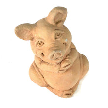 Load image into Gallery viewer, Peaches the Pig Statue, 10.75in
