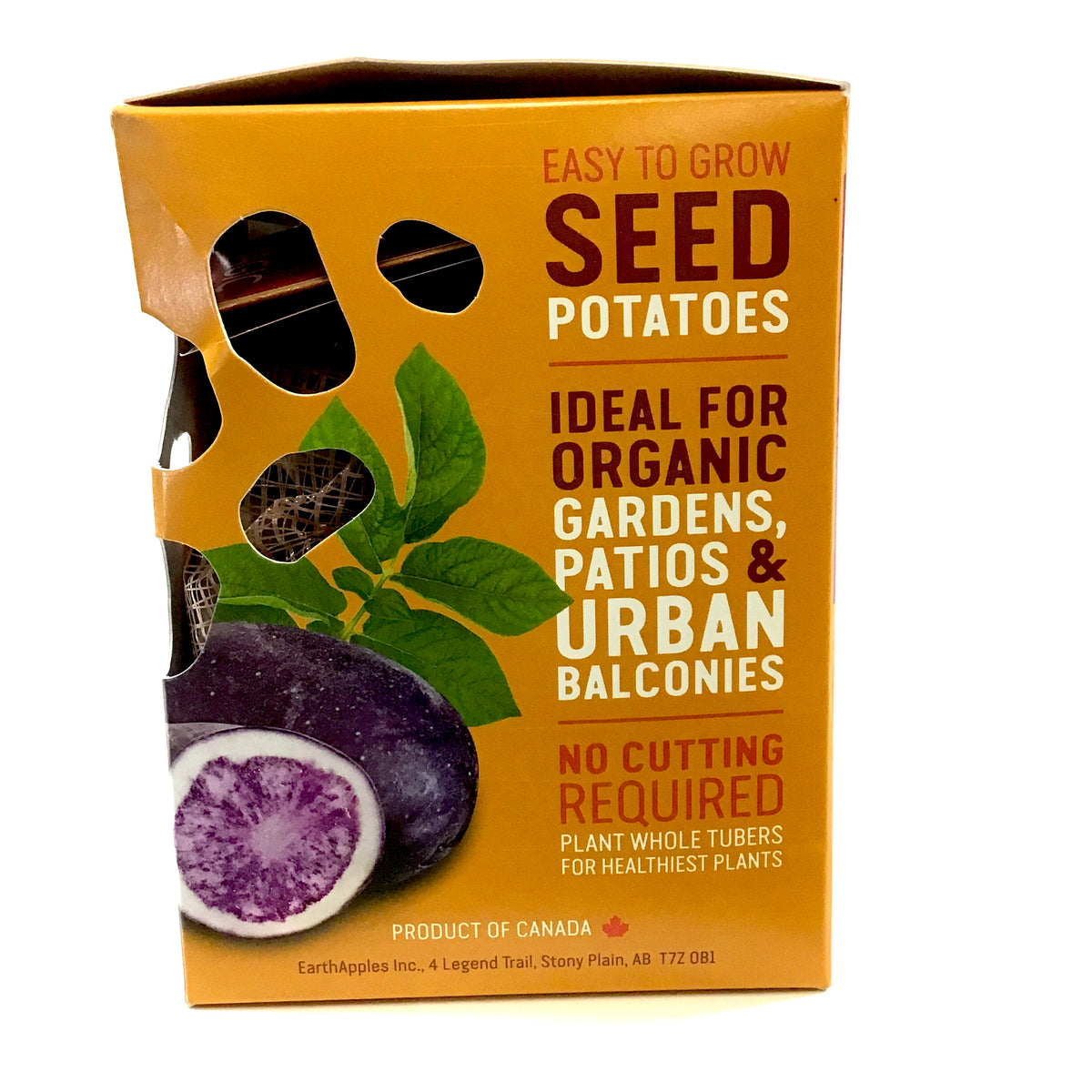 Seed Potato - Purple Magic, Earth Apples, 1kg Box - Floral Acres Greenhouse & Garden Centre