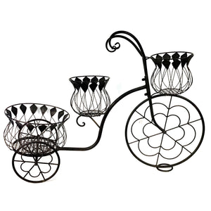 Metal 3-Tier Tricycle Plant Stand