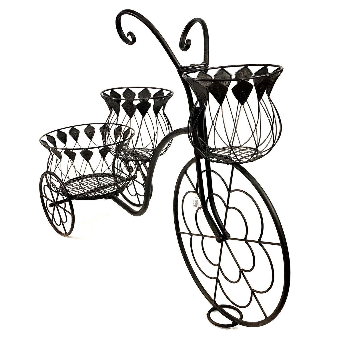 Metal 3-Tier Tricycle Plant Stand