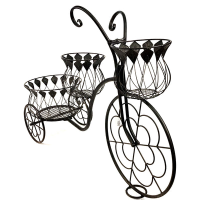 Metal 3-Tier Tricycle Plant Stand