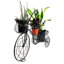 Load image into Gallery viewer, Metal 3-Tier Tricycle Plant Stand
