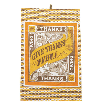 Tea Towel, Cotton, Thanksgiving Sayings, 2 Styles