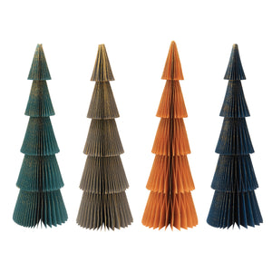 Paper Honeycomb Tree, 12in, 4 Colours