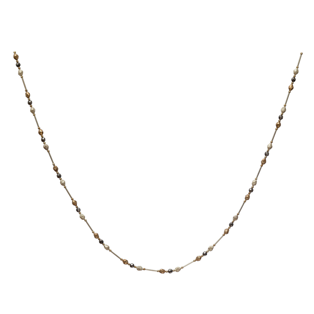 Glass Garland in Box, Metallic Colours, 72in