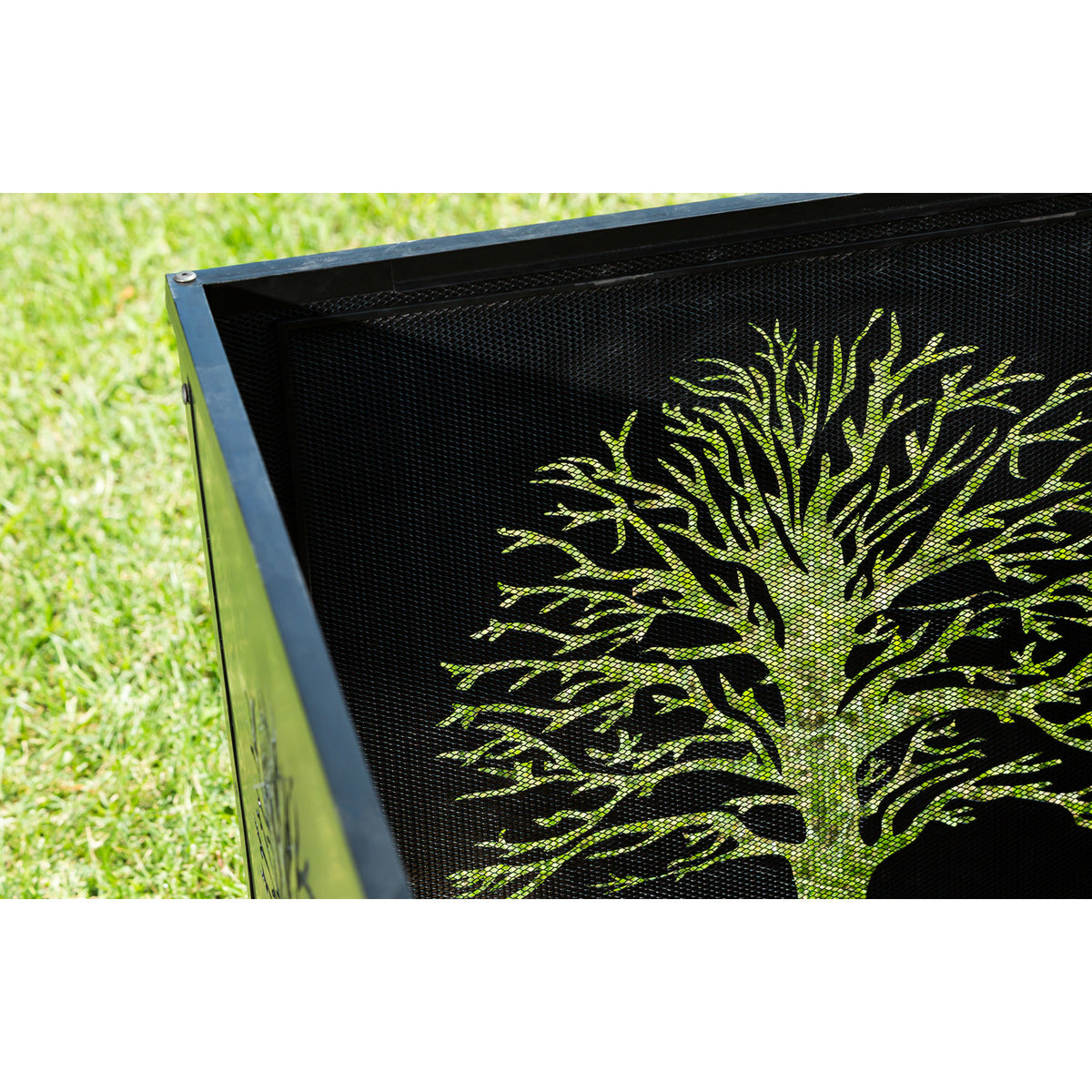 Square Tree of Life Fire Pit, 24in - Floral Acres Greenhouse & Garden Centre