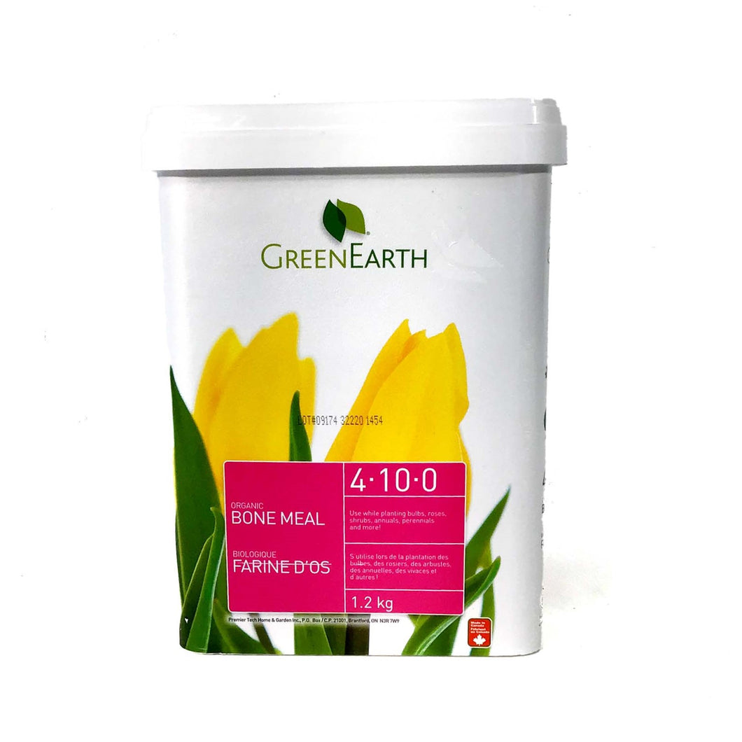 Green Earth Organic Bone Meal, 1.2kg - Floral Acres Greenhouse & Garden Centre