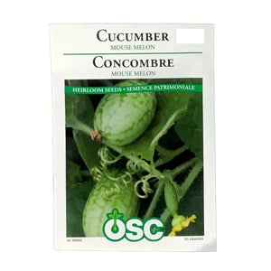 Cucumber - Mouse Melon/Cucamelon Seeds, OSC