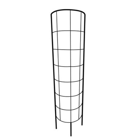 Classic Arch 3D Trellis, Black, 48in - Floral Acres Greenhouse & Garden Centre