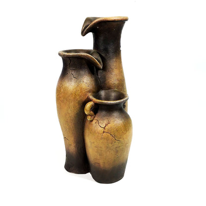 Tabletop Pouring Cracked Pottery Fountain