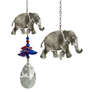 Crystal Fantasy Suncatcher, Elephant - Floral Acres Greenhouse & Garden Centre