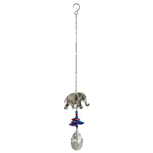 Crystal Fantasy Suncatcher, Elephant - Floral Acres Greenhouse & Garden Centre