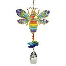Load image into Gallery viewer, Crystal Wonders Suncatcher, Bumble Bee - Floral Acres Greenhouse &amp; Garden Centre
