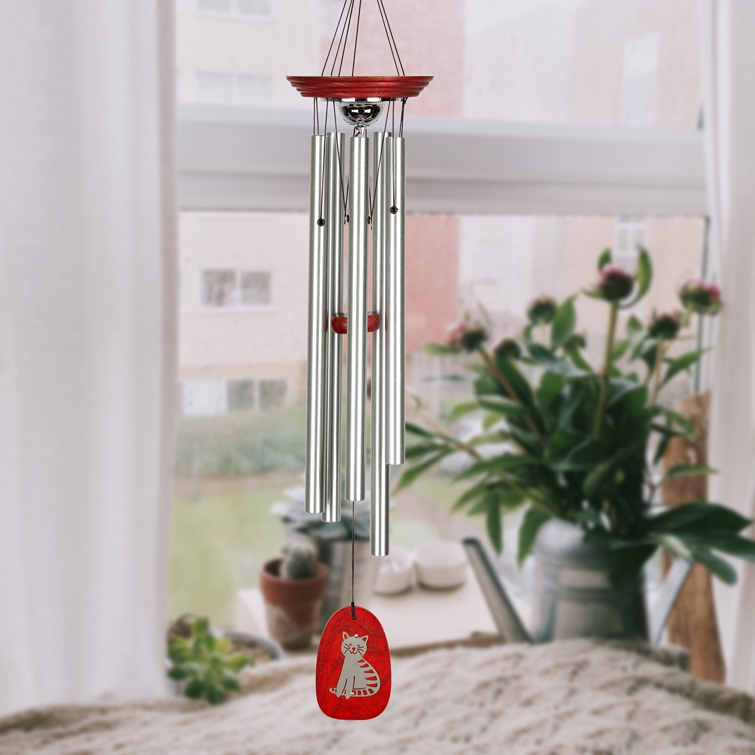 Pet Memorial Wind Chime, Cat, 24in – Floral Acres Greenhouse