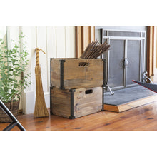 Load image into Gallery viewer, Rustic Wooden Storage Crate, 17in - Floral Acres Greenhouse &amp; Garden Centre
