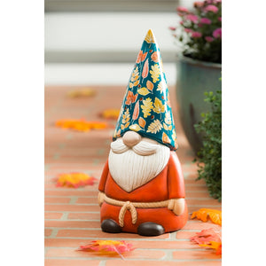 Ceramic Fall Harvest Garden Gnome - Floral Acres Greenhouse & Garden Centre