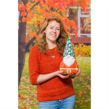 Load image into Gallery viewer, Ceramic Fall Harvest Garden Gnome - Floral Acres Greenhouse &amp; Garden Centre
