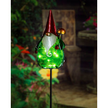 Load image into Gallery viewer, Secret Solar Gnome Garden Stake, 36in - Floral Acres Greenhouse &amp; Garden Centre
