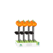 Load image into Gallery viewer, Solar Art Glass Pumpkin Garden Stake, 22in - Floral Acres Greenhouse &amp; Garden Centre
