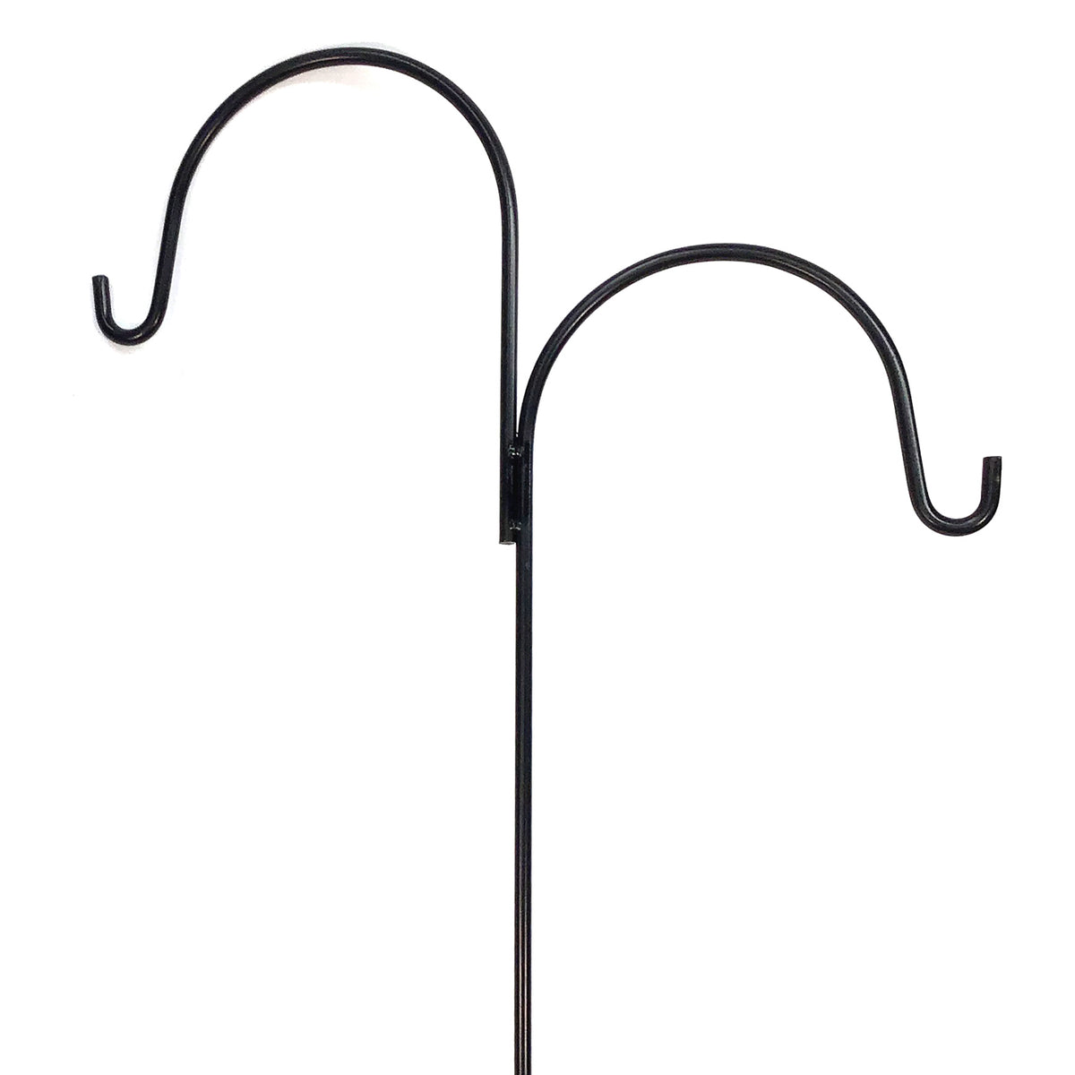 Shepherd's Hook, Double, Black, 79in