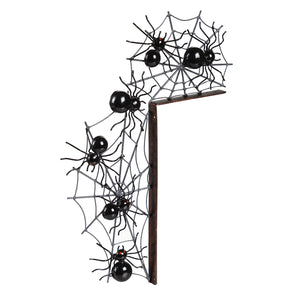 Metal Spider Halloween Door Crawler