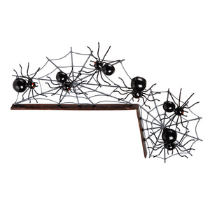 Metal Spider Halloween Door Crawler