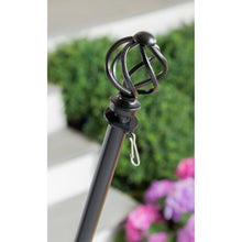 Load image into Gallery viewer, Metal Extendable House Flag Pole, Black
