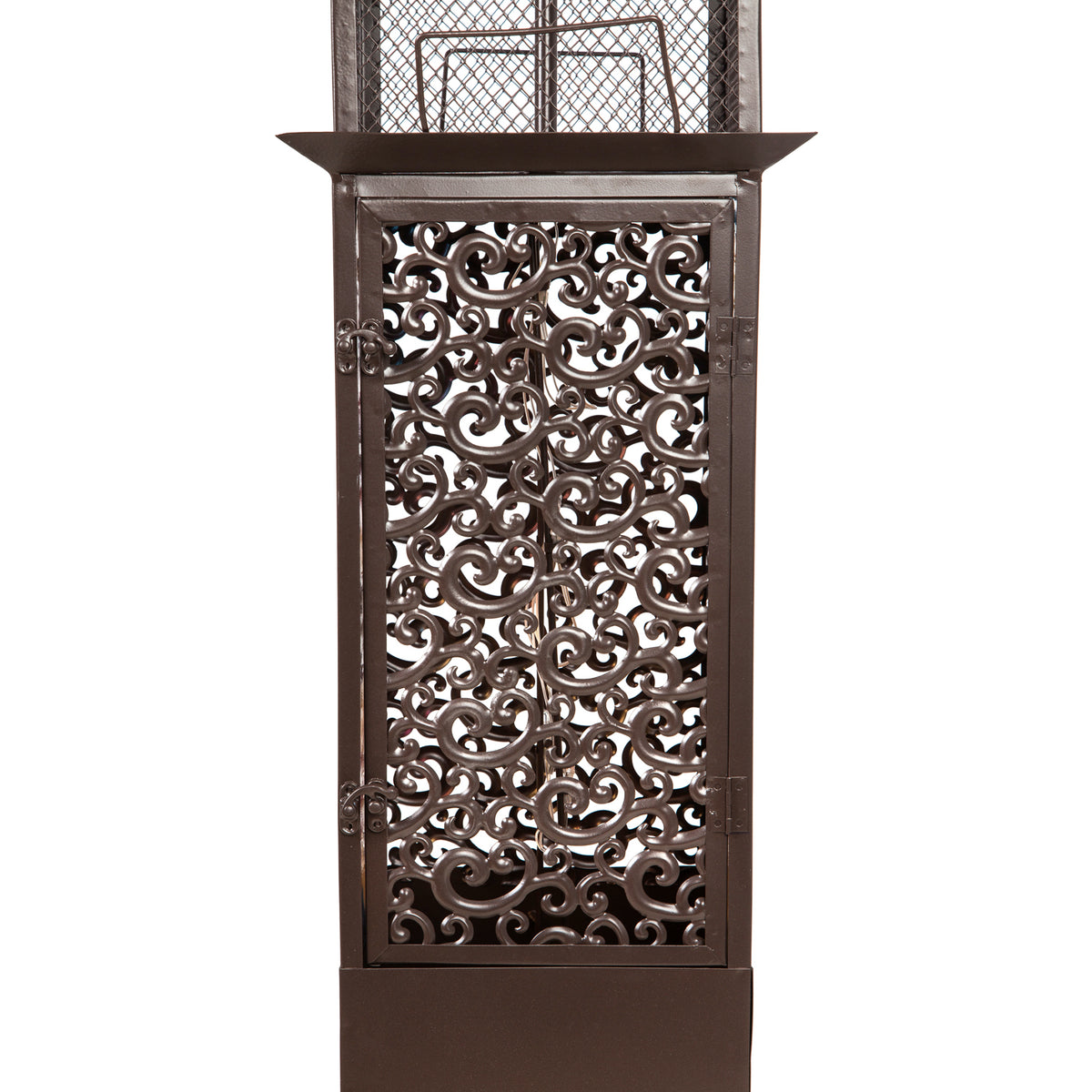 Solar Glass Panel Cardinal Outdoor Lantern