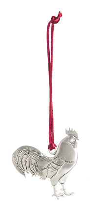 Pewter Farm Friends Tree Ornament, 4 Assorted