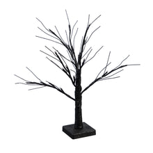 Load image into Gallery viewer, LED Halloween Glittered Tree, 19in
