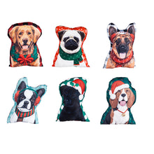 Load image into Gallery viewer, Mini Holiday Dog Pillow, 6 Styles
