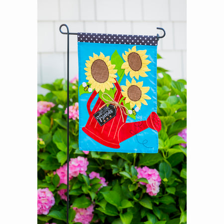 Garden Flag Stand, Black